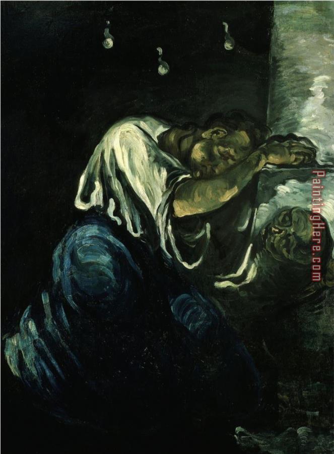 Paul Cezanne La Madelaine Ou La Douleur Mary Magdalene Or Sadness C 1868 69
